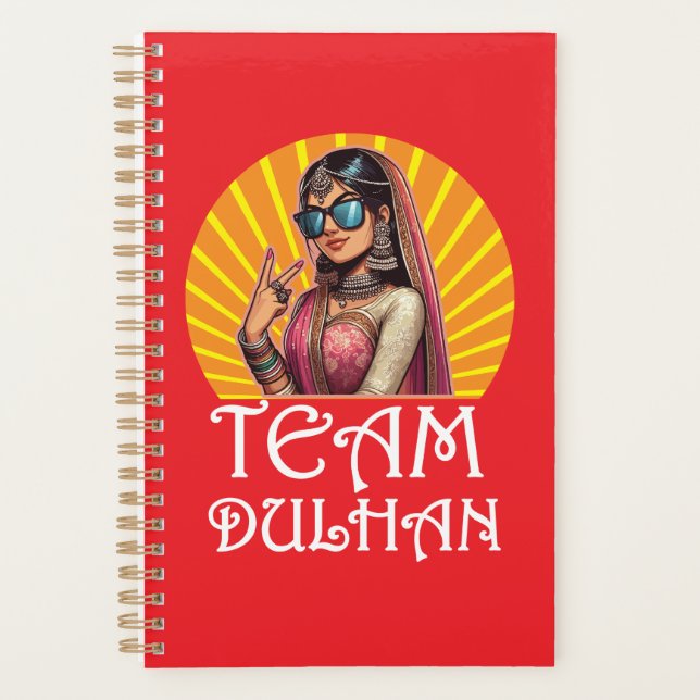 Agenda Personalizado Imprimir Desi Boda Shaadi Vibes (Anverso)