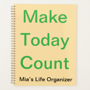 Agenda Personalizado Life Planner - Motivational 2025 Jou