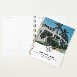 Agenda Personalizado Logo Photo Real Estate Broker