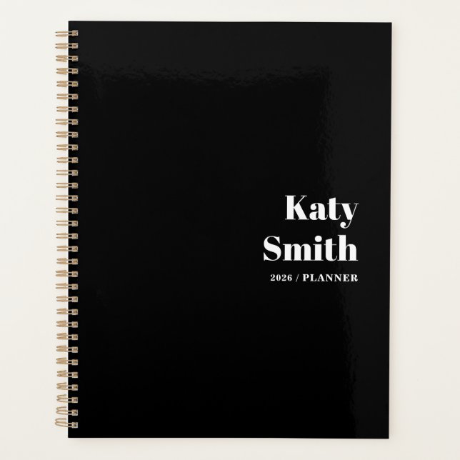 Agenda Personalizado mensual de Start Anytime Planner (Anverso)