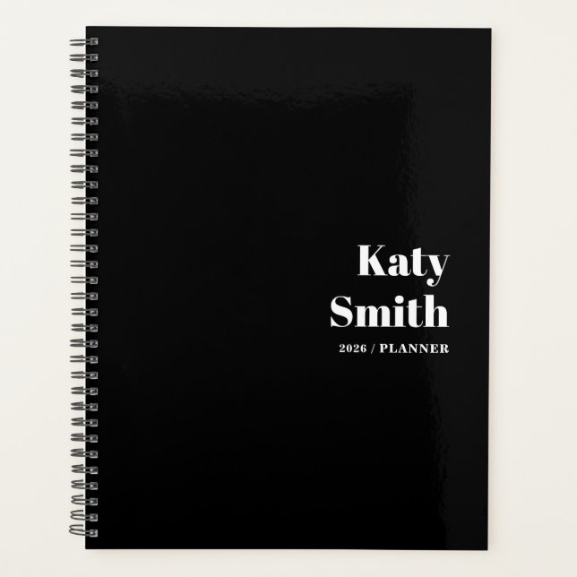 Agenda Personalizado mensual de Start Anytime Planner (Anverso)