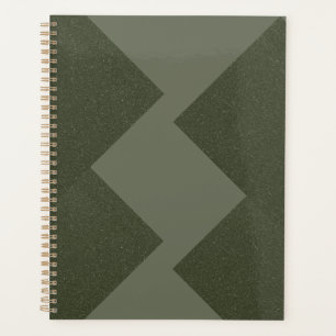 Agenda Personalizado Moss Green Weekly Planner