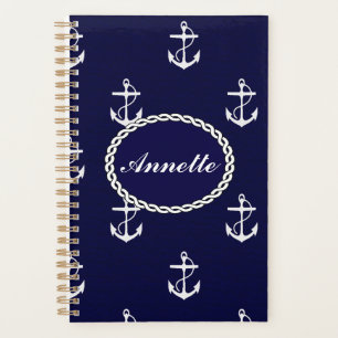 Agenda Personalizado Náutico de Opus Posh Anchor