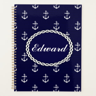 Agenda Personalizado Náutico de Opus Posh Anchor