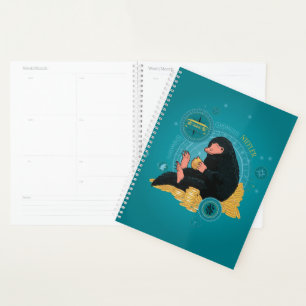 Agenda Personalizado NIFFLER™ Con Monedas De Oro