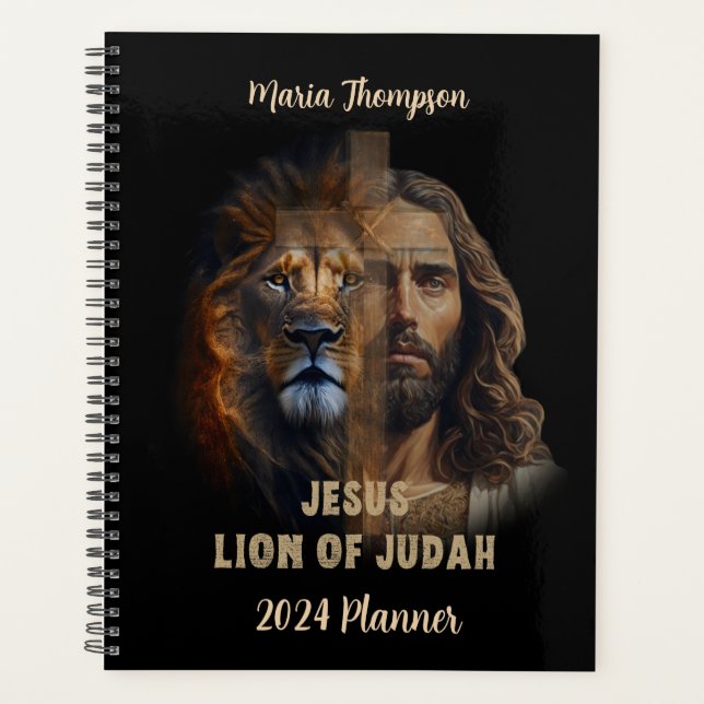 Agenda Personalizado Personalizado De León De Judá Planif (Anverso)