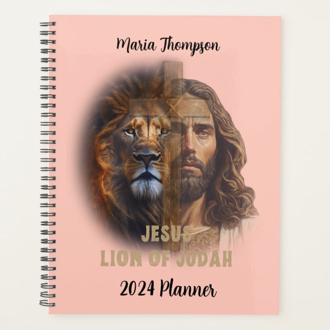 Agenda Personalizado Personalizado De León De Judá Planif (Anverso)