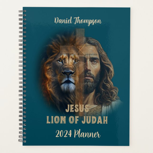 Agenda Personalizado Personalizado De León De Judá Planif (Anverso)