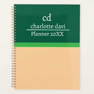Agenda Personalizado personalizado Nombre del logotipo Ho