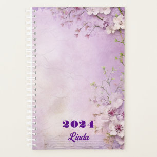 Agenda Personalizado Primavera Floral Florencia cereza II