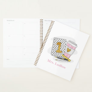 Agenda Personalizado primer profesor de primer curso de p