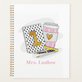 Agenda Personalizado primer profesor de primer curso de p