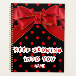 Agenda Personalizado Punto Rojo Motivacional