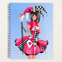 Personalizado Quirky Jester y marioneta King Pink 