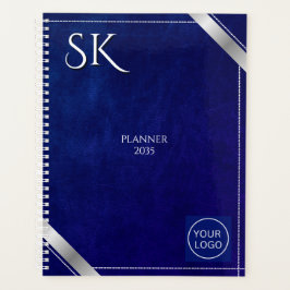 Agenda Personalizado Royal Blue Leather 2026