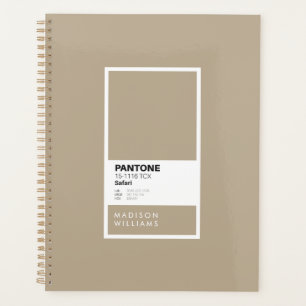 Agenda Personalizado Safari Notebook Neutral Personaliz