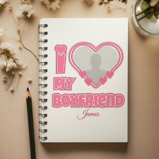 Agenda Personalizado Te Amo Mi Novio – Agregar Foto y Nom