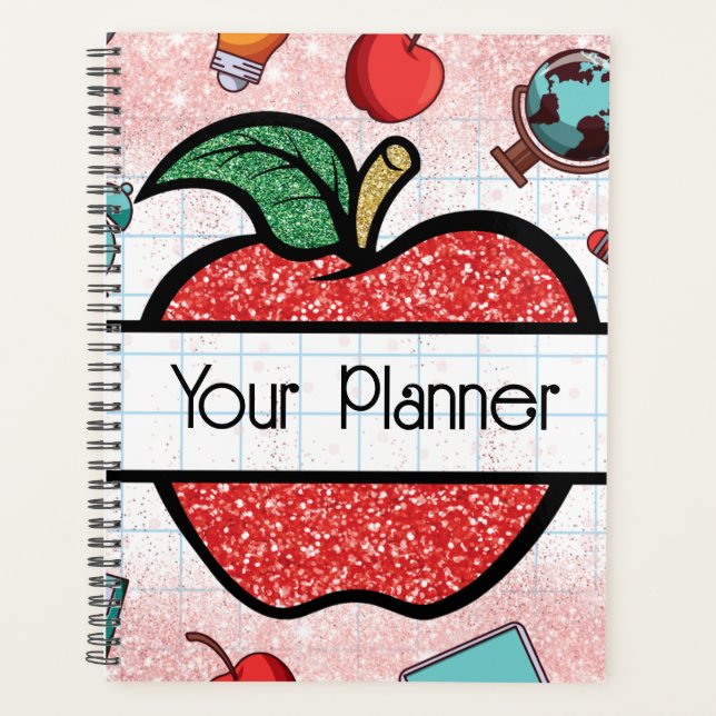 Agenda Personalizado Teacher Planner (Anverso)