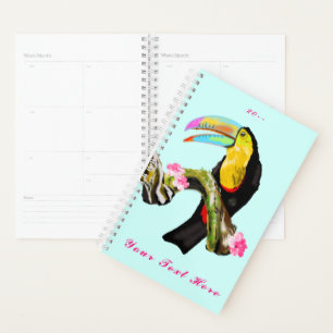 Agenda Personalizado Toucan Bird Planner
