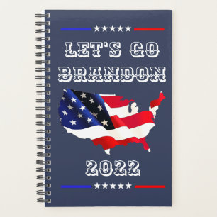 Agenda Personalizado VAMOS A BRANDON Funny FJB Semanalmen