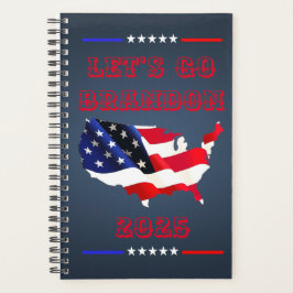 Agenda Personalizado VAMOS A BRANDON Trump 2025 Semanalme