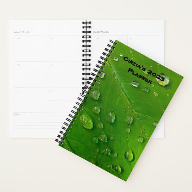 Agenda Personalizado Verde Planner 2023 (Demostración)