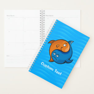 Agenda Personalizado Yin Yang Fish