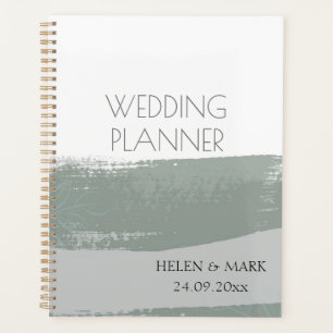 Agenda personalizar abstracto boda