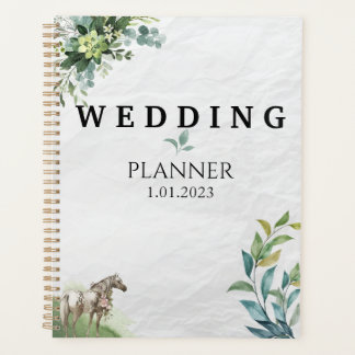Agenda Personalizar el diseño de bodas Diseño verde