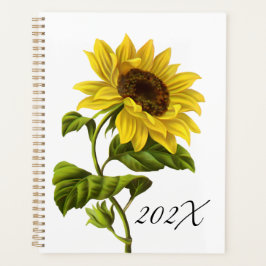 Agenda Personalizar fecha de girasol de país anual
