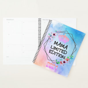 Agenda Personalizar MAMA LIMITION EDITION Floral Mom Plan