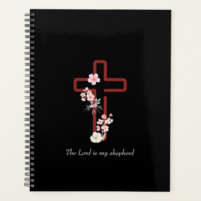 Agenda Personalizar Navidades Holly Cross (Anverso)