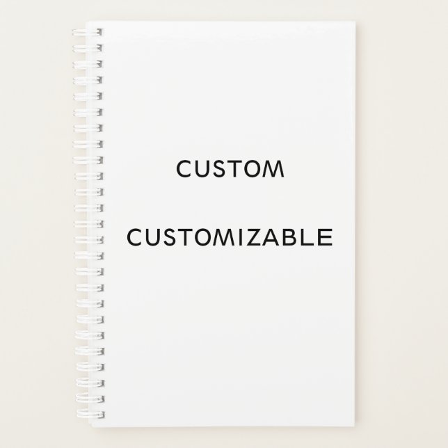Agenda PERSONALIZAR PERSONALIZABLE personalizado BLANK (Anverso)