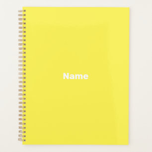 Agenda personalizar, personalizarlo con nombre, blanco am