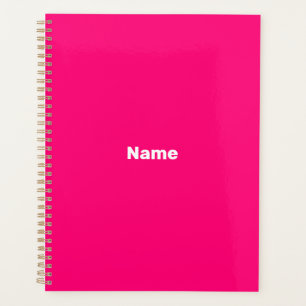 Agenda personalizar, personalizarlo con nombre, magenta r