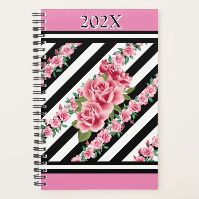 Agenda Personalizar Rosa Anual (Anverso)