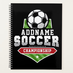 Agenda Personalizar Soccer ADD TEXTO Varisity Team Player