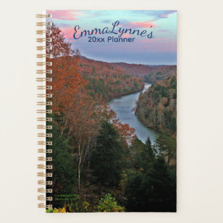 Agenda Personalized 2026 Scenic River Photo Planner