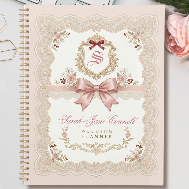 Agenda Personalized Bridal Wedding Planner (Subido por el creador)