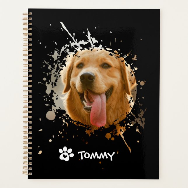 Agenda Personalized Custom Photo with Name Spiral Photo  (Anverso)