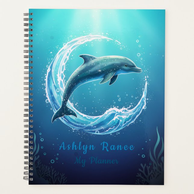 Agenda Personalized Dolphin (Anverso)