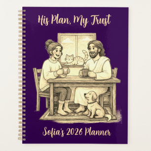 Agenda Personalized Gift. Jesus Christian Faith