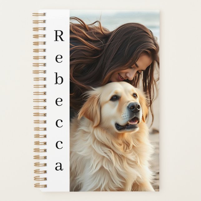 Agenda Personalized Photo and Name  (Anverso)