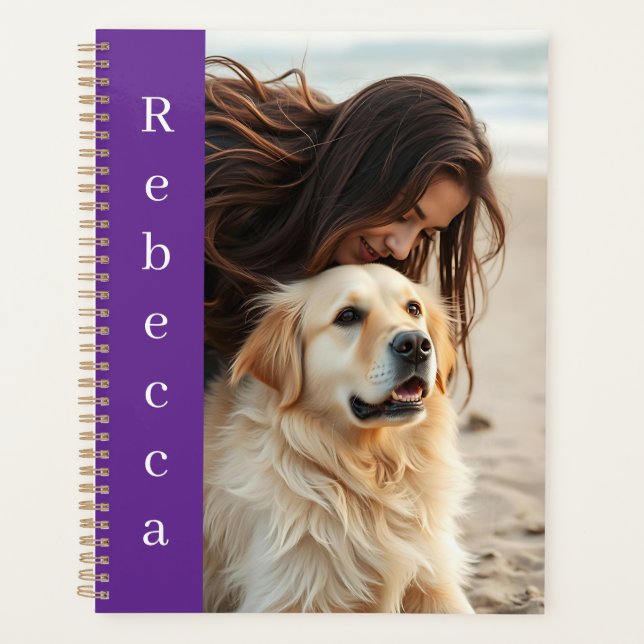 Agenda Personalized Photo and Name  (Anverso)