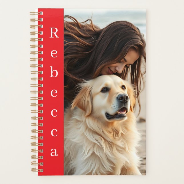 Agenda Personalized Photo and Name  (Anverso)