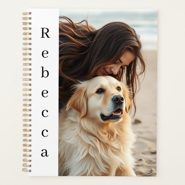 Agenda Personalized Photo and Name  (Anverso)