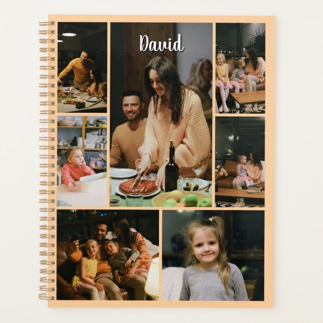 Agenda Personalized Photo Cover Planner (Anverso)