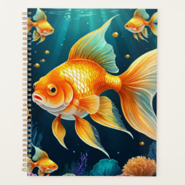 Agenda Pescado de oro en aguas submarinas