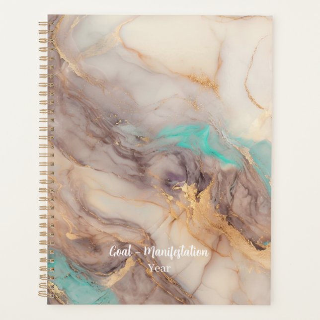 Agenda Petal dorado (Anverso)