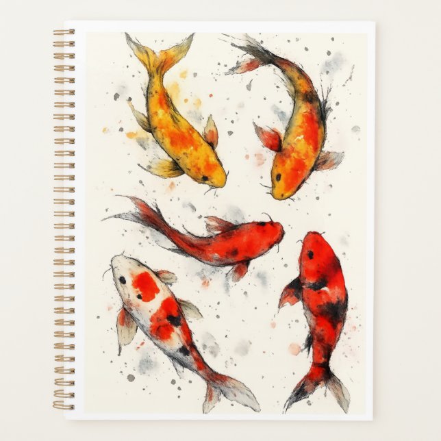 Agenda Pez Koi (Anverso)